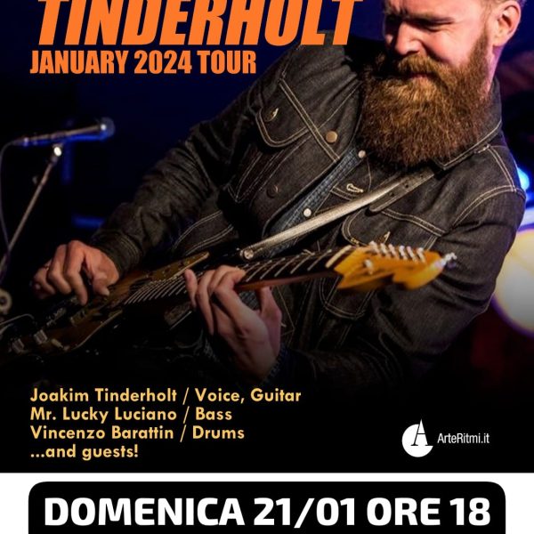 JOAKIM TINDERHOLT Live in concert al De Ricardo